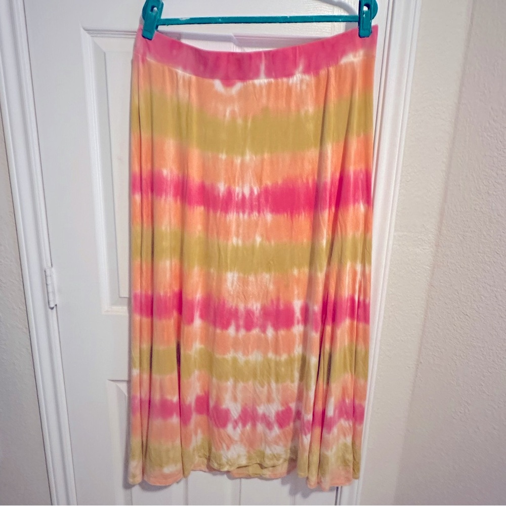 NWOT Tags Torrid Tye Dye Maxi Skirt